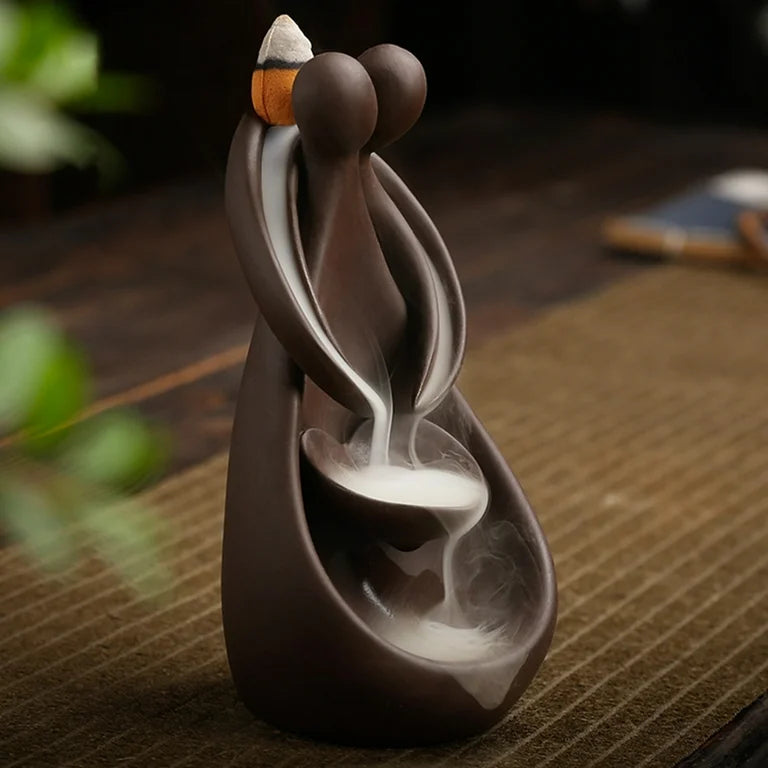 Havez® Backflow Incense Burner Hug Posture