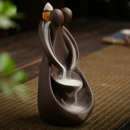 Havez® Backflow Incense Burner Hug Posture