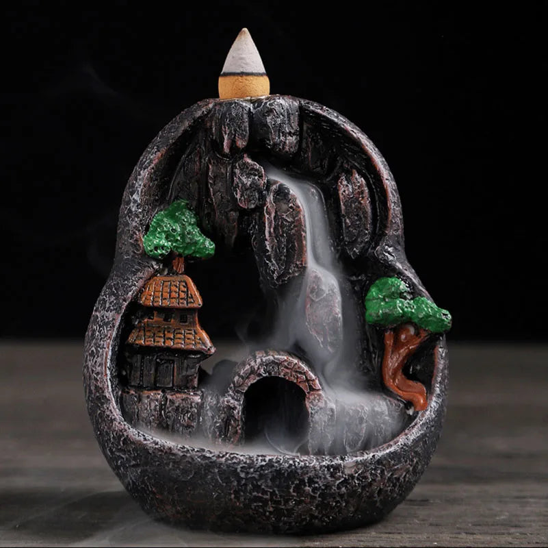 Havez® Cascades Backflow Incense Burner Collection