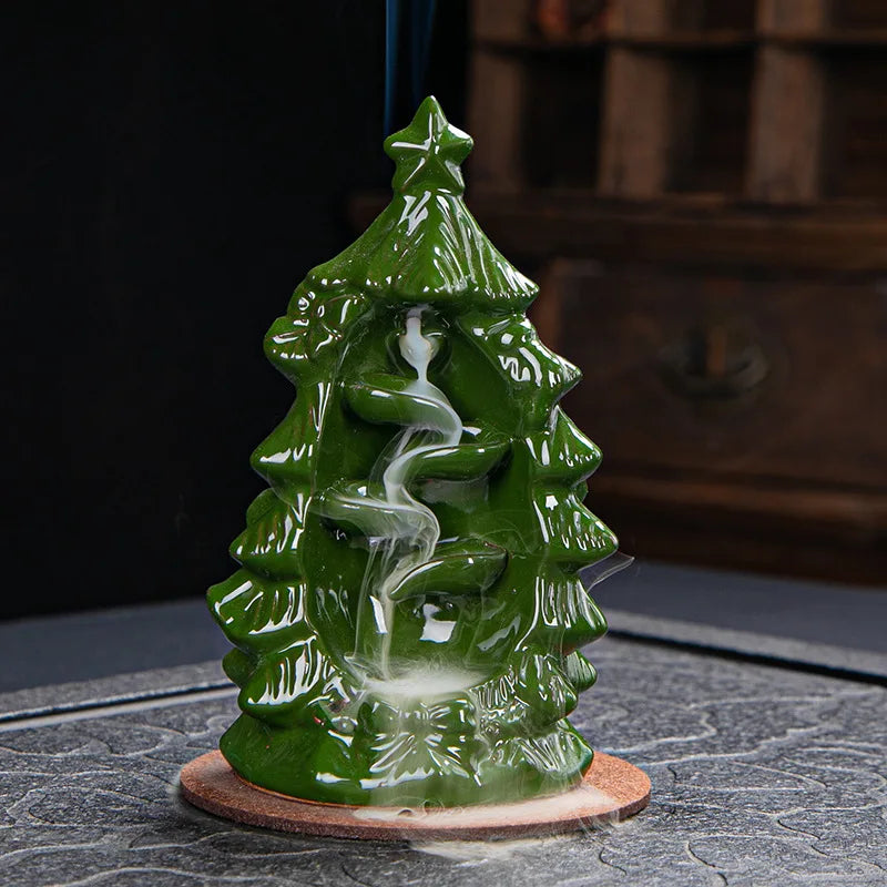 Havez® Christmas Tree Backflow Incense Burner
