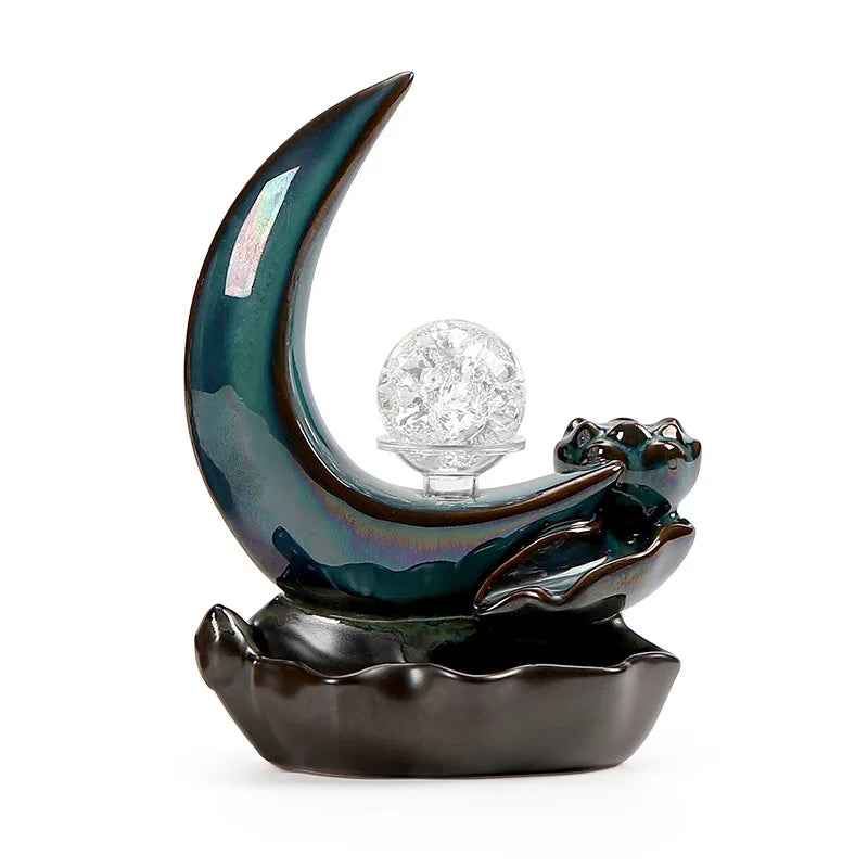 Havez® Lunar Serenity Backflow Incense Burner