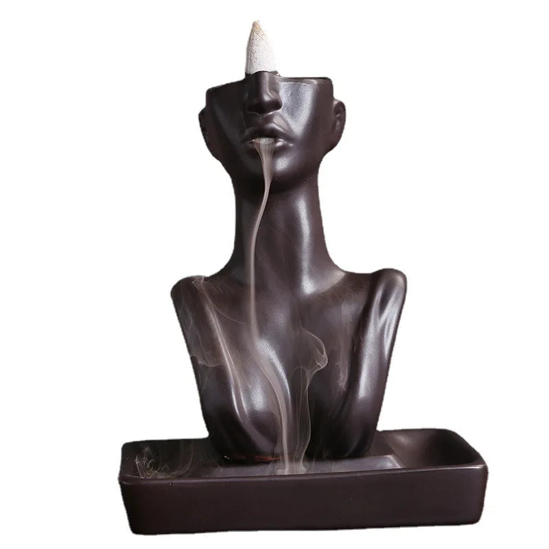 Havez® Beauty Statue Backflow Incense Burner