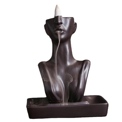 Havez® Beauty Statue Backflow Incense Burner