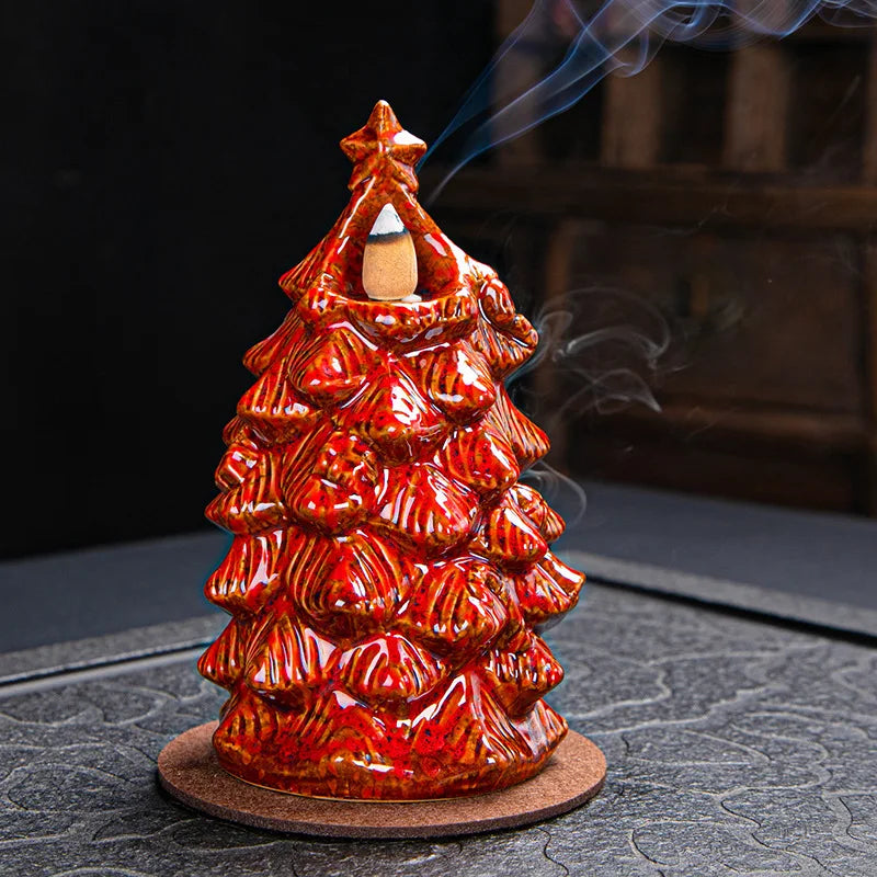 Havez® Christmas Tree Backflow Incense Burner