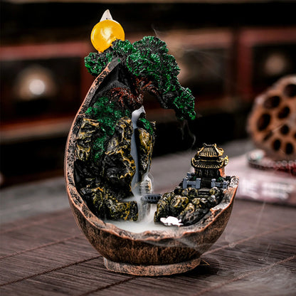 Havez® Celestial Falls Backflow Incense Burner