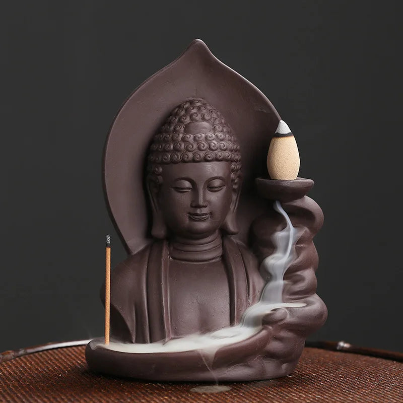 Havez® Buddha Statue Incense Burner