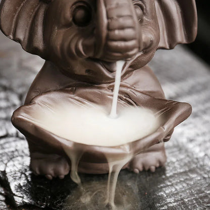 Havez® Cute Elephant Incense Burner Design