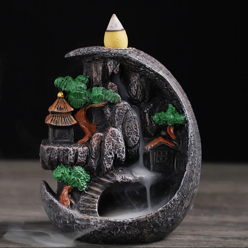 Havez® Cascades Backflow Incense Burner Collection
