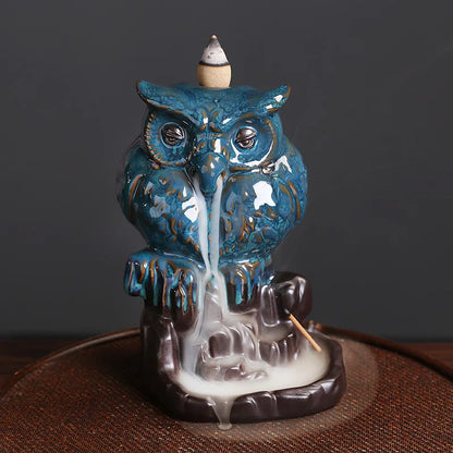 Havez® Owl Backflow Incense Burner