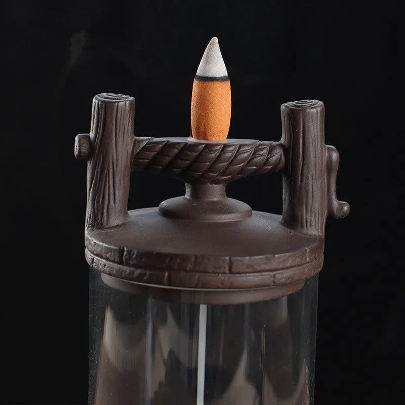 Havez® Glass Tower Incense Burner