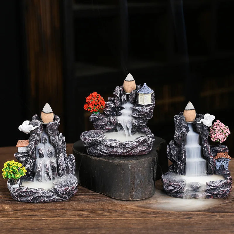 Havez® Cascades Backflow Incense Burner Collection