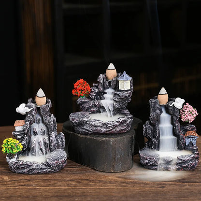 Havez® Cascades Backflow Incense Burner Collection
