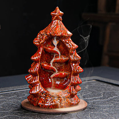 Havez® Christmas Tree Backflow Incense Burner