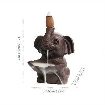 Havez® Cute Elephant Incense Burner Design