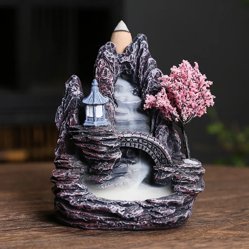 Havez® Cascades Backflow Incense Burner Collection