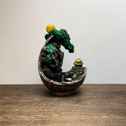 Havez® Celestial Falls Backflow Incense Burner