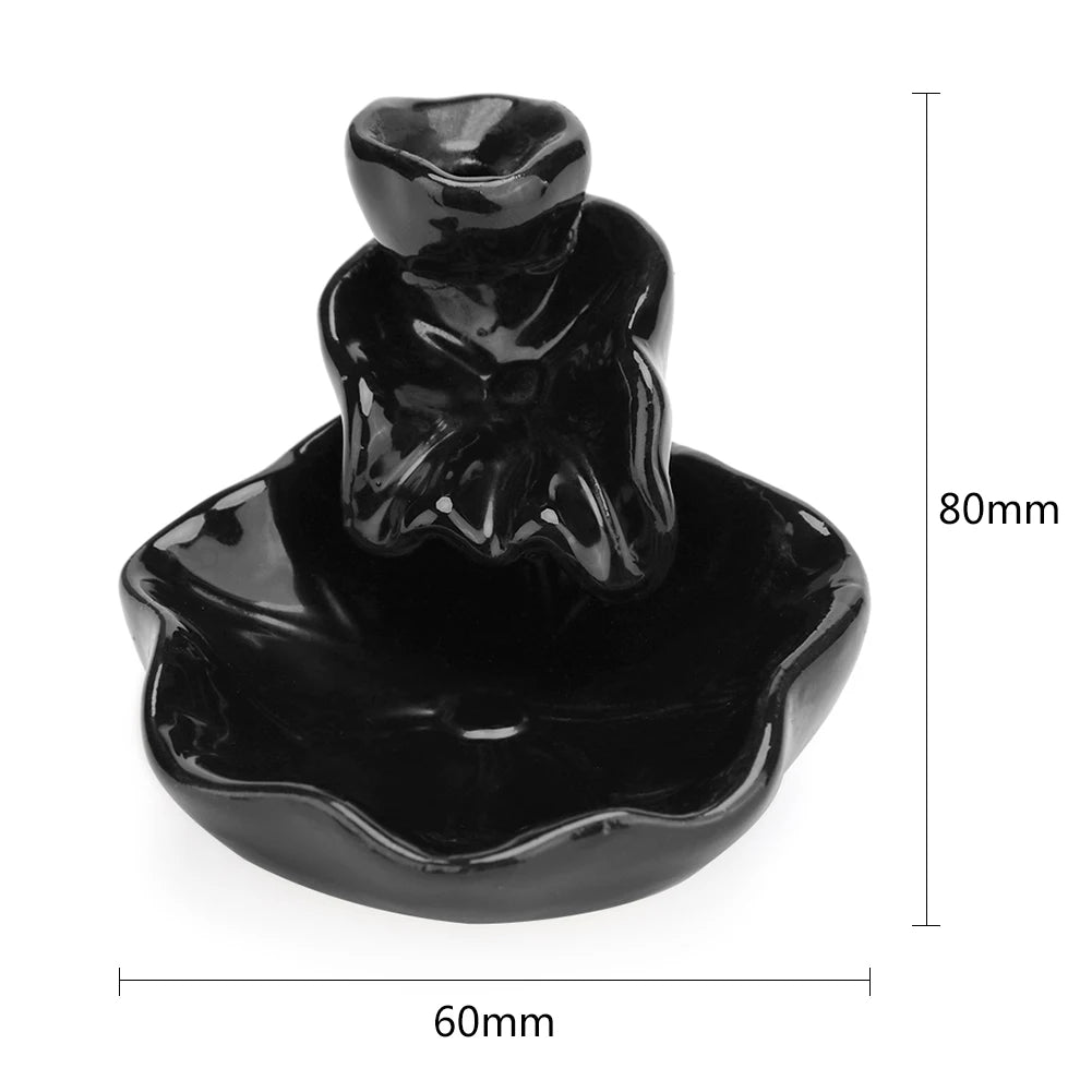 Havez® Ceramic Waterfall Incense Burner
