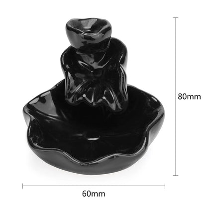 Havez® Ceramic Waterfall Incense Burner