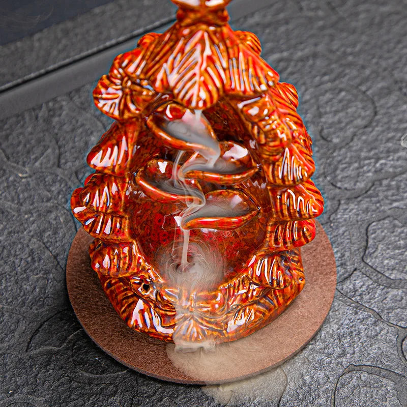 Havez® Christmas Tree Backflow Incense Burner