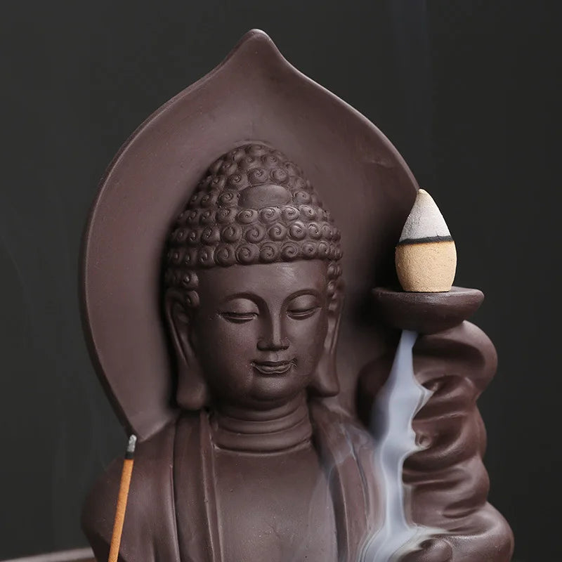 Havez® Buddha Statue Incense Burner