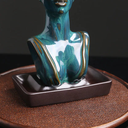 Havez® Beauty Statue Backflow Incense Burner