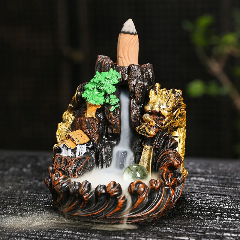 Havez® Cascades Backflow Incense Burner Collection