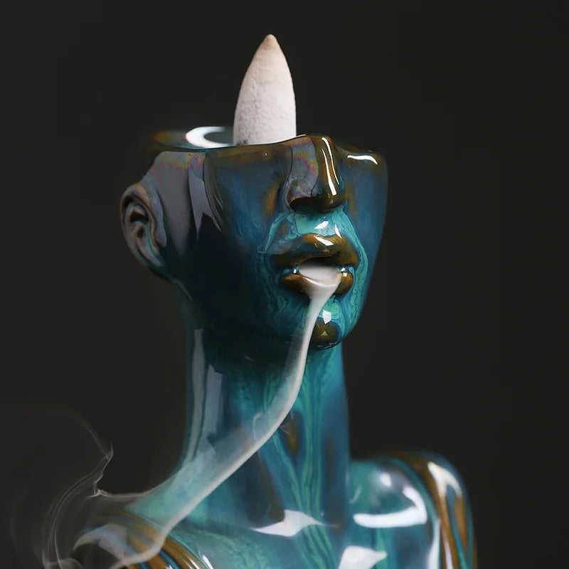 Havez® Beauty Statue Backflow Incense Burner