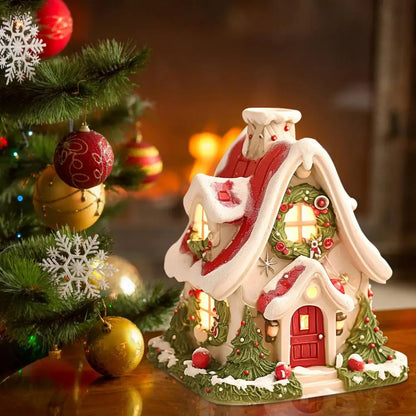 Havez® Snowy House Incense Burner