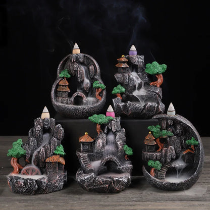 Havez® Cascades Backflow Incense Burner Collection