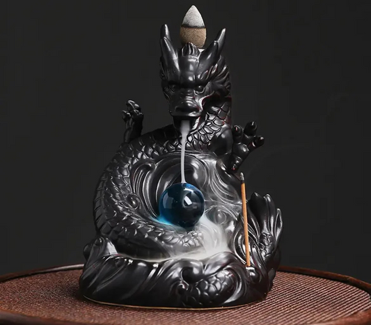 Havez® Mystical Dragon Backflow Incense Burner